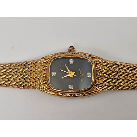 Vintage Xavier Ladies Watch 18mm Gold Tone 7\'\' - New Battery main image 11